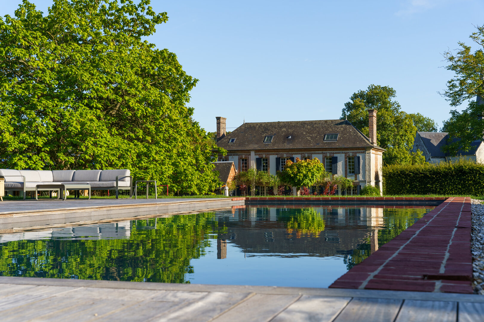 Piscine Classique en L - B